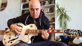 Danijel Maoduš  Epiphone Emperor Swingster  Blues  Vox AC4C112  EHX Soul Food  JHS Bonsai [upl. by Bobbee]