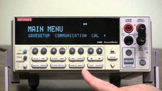 How To Setup GPIB RS232 Communication  Keithley Instruments Model 2400 [upl. by Hirz668]