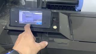 HP DESIGNJET T120 replacing new printhead kopyatekniktv [upl. by Hilaria960]