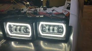 Wiring LED Headlights into a 1991 Camaro [upl. by Kristof]