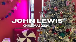 JOHN LEWIS CHRISTMAS DECORATIONS 2024 [upl. by Sedgewake]