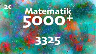 Matematik 5000 2c 3325 [upl. by Fenwick638]