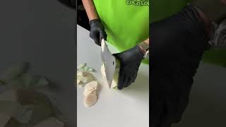 How to open Cocoloca Coconut by using knife [upl. by Bowen]