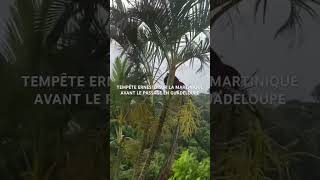 TEMPÊTE ERNESTO EN MARTINIQUE AVANT LA GUADELOUPE [upl. by Airottiv]