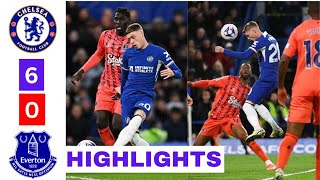 Chelsea vs Everton HIGHLIGHTS 60 Jackson Gilchrist amp Palmer GOALS [upl. by Inoj870]