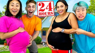 24 HOUR PREGNANCY CHALLENGE [upl. by Ailemor772]