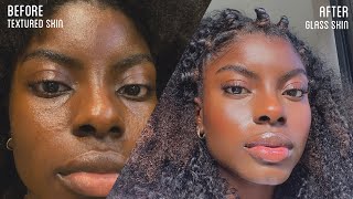 how I healed my DRY and TEXTURED skin  unsponsored skincare routine [upl. by Alet]