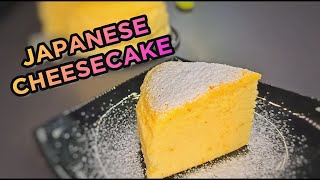 🇯🇵  JAPANESE CHEESECAKE made easy  Fluffy giggly soft japanese cheesecake   ASMR  🇯🇵 [upl. by Eirret]