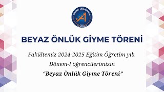 AKDENİZ ÜNİVERSİTESİ TIP FAKÜLTESİ DÖNEM 1 ÖĞRENCİLERİ BEYAZ ÖNLÜK GİYME TÖRENİ [upl. by Tteraj796]