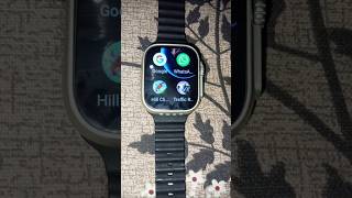 Android smartwatch with Sim card Insert Games Download 😲 applewatch trendingshorts [upl. by Laoj]