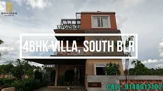 4bhk luxury villa for sale in South Bangalore  9148012102 [upl. by Nelhsa]