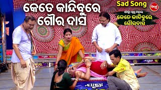 କେତେ କାନ୍ଦିବୁରେ ଗୌର ଦାସ  Sad Song  Emotional Jatra Gita  Kete Kandibure Goura Dasa  NamitaRadha [upl. by Vasilis]