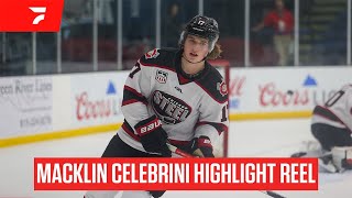 Macklin Celebrini Highlight Reel 2024 NHL Draft Top Prospects Best Plays From 202223 USHL Season [upl. by Ule]