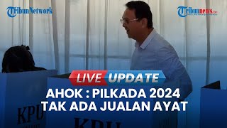 🔴LIVE UPDATE PORTRAIT Ahok Ajak 2 Anaknya ke TPS Ingin Ajarkan Politik Sejak Dini [upl. by Lenod]