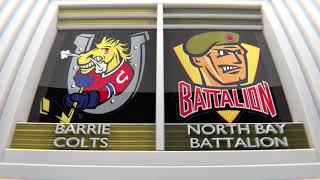 Barrie Colts at North Bay Battalion  Jan 28th 2024 [upl. by Ethelstan31]