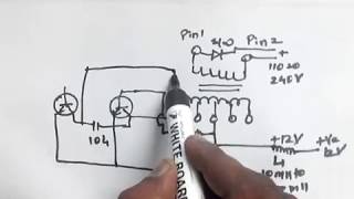 How to convert 12 volt dc to 110v  120v  220v  230 volts AC  Make easy DC to AC inverter [upl. by Leen794]