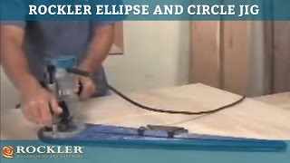 The Rockler Ellipse and Circle Jig [upl. by Ellenhoj]