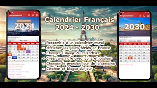 Français Calendrier 2024 [upl. by Adnuhs]