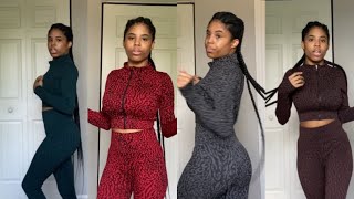 A Yoga Two Piece Workout Set Try On Haul… [upl. by Beall]