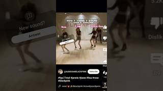 funny newsound sub like blackpink lisa rosé jisoo jenniee dance fypシ゚ viral trend [upl. by Aicnetroh]