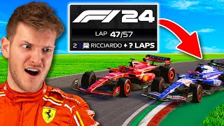 How Many Times Can You Lap 0 AI On The New F1 24 Game [upl. by Aivlys]