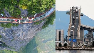 12 Most Terrifying Bridges You Dont Want To Cross [upl. by Isborne152]