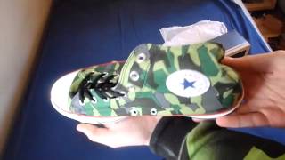 Gorillaz Converse Camo Unboxing [upl. by Tucker386]