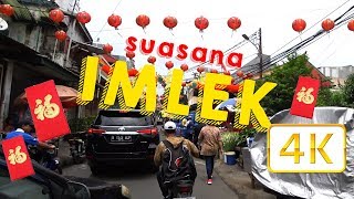 Jakartas Chinatown Glodok Suasana Imlek [upl. by Carlock]