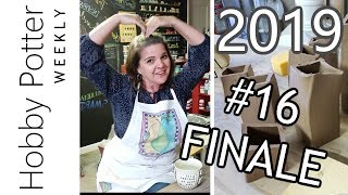 16 FINALE  Making EXTRUDER Vases amp The LAST Hobby Potter Weekly Video [upl. by Marys]