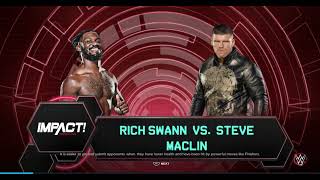 TNA Wrestling Hard to Kill 2024 Rich Swann vs Steve Maclin [upl. by Aseretairam827]