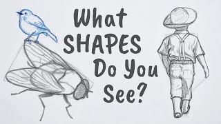 How to Draw ANYTHING Using Simple Shapes [upl. by Darius]