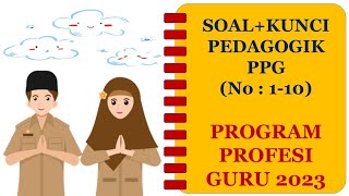 SOAL UKPPG PEDAGOGIK PPG PRAJABATAN 2023 PRETEST PPG ppgprajabatan ppgdaljab soalpretestppg [upl. by Anahtor]