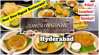 The Rameshwaram Cafe Hyderabad Open To Public  Most Overhyped Overpriced Restaurant Honest Review [upl. by Yrmac]