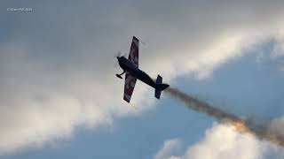 Equipe de Voltige de lArmée de lAir Extra 330 Display Sanicole Airshow 10 Sept 2021 [upl. by Marlea]