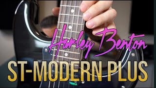 Harley Benton STModern Plus HSS  Test  erster Eindruck [upl. by Seaton]