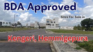 BDA Sites for Sale in Kengeri 984 526 6226996 428 2555 [upl. by Salita856]