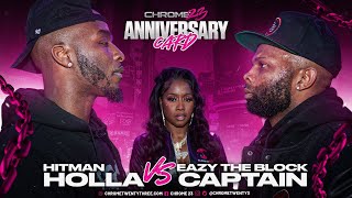 Hitman Holla vs Eazy The Block Captain Full Battle [upl. by Nalhsa797]