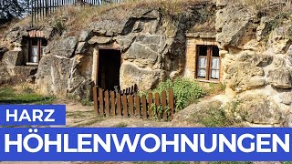 Wohnen hier Hobbits Höhlenwohnungen in Langenstein im Harz [upl. by Norad584]