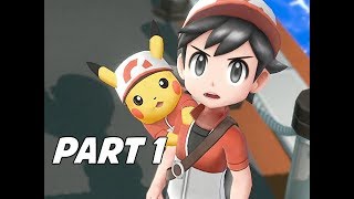 POKEMON LETS GO PIKACHU amp EEVEE Walkthrough Gameplay Part 1  Pallet Town [upl. by Innis]