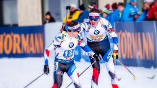 Biatlon SP 201920 Rakousko Hochfilzen Štafeta mužů na 4 x 75 km  Celý závod  Češi dojeli pátí [upl. by Analra]