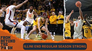 Terrence Shannon Jr and Illinois hold Iowa to season low 61 points Cook the Hawkeyes 7361 [upl. by Digdirb731]