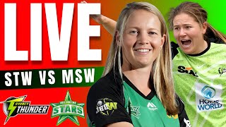 T20 Spring Challenge Live  Sydney Thunder vs Melbourne Stars Live  Live Cricket Match Today [upl. by Emilia]