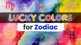 Lucky Color Zodiac âť¤ď¸Źâ™â™‰â™Šđź’šâ™‹â™Śâ™Ťđź’™â™Žâ™Źâ™đź–¤â™‘â™’â™“đź’™ [upl. by Aurlie867]