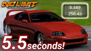 55 Seconds Toyota Supra MK4 Tune Update 199  No Limit Drag Racing 20 [upl. by Mojgan]