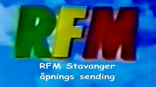 RFM Stavanger åpningsending FM 1077 På toppen av FMbåndet [upl. by Almeda]