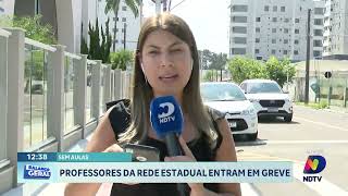 Greve dos Professores Paralisação na Rede Estadual de Ensino de SC [upl. by Murat]