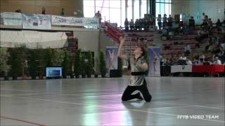 Twirling Bâton FFTB 2016  Finale N2  Masculin Cadet [upl. by Tshombe402]