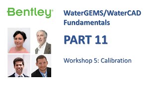 WaterGEMSWaterCAD Fundamentals Part 11 Workshop 5 Calibration [upl. by Marlon110]