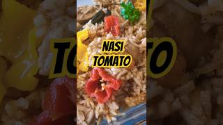 Nasi Tomato tomato rice pomodorospecialdishes habanero tomat domates spices طماطم dinner [upl. by Roht]