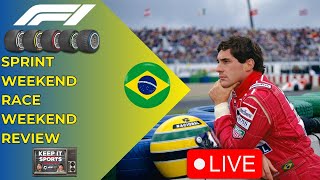 F1 2024 SPRINT WEEKEND REVIEW BRAZIL [upl. by Attehcnoc]